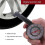 Stainless Steel Connector Zeroing Valve Premium Movement Sensitive Pointer Deflatable Tire Pressure 3