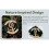 Elegant Medieval Girdle Belt With Leaf Motif Adjustable-bronze 5