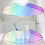 Pack of 2 Easy Install Acrylic Floating Ledges Speaker Camera-S 6