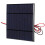 Efficient 5V 4.5W Solar Panel Charger 900mA Windproof & Snowproof 78.7in Cable 10