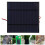Efficient 5V 4.5W Solar Panel Charger 900mA Windproof & Snowproof 78.7in Cable 13