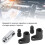 5pcs 22mm/7/8in Oxygen Sensor Socket Wrench Set Chrome Vanadium Steel 7