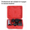 5pcs 22mm/7/8in Oxygen Sensor Socket Wrench Set Chrome Vanadium Steel 8