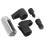 5pcs 22mm/7/8in Oxygen Sensor Socket Wrench Set Chrome Vanadium Steel 4