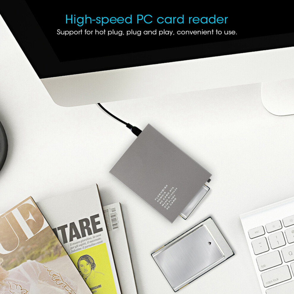 Usb 2.0 Pc Memory Card Reader For Ata Flash Plug & Play 64Gb Durable Plastic 7901392480001