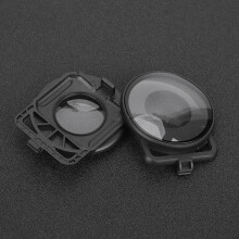 2PCS Waterproof Plastic Panoramic Lens Protector for Insta360 ONE R