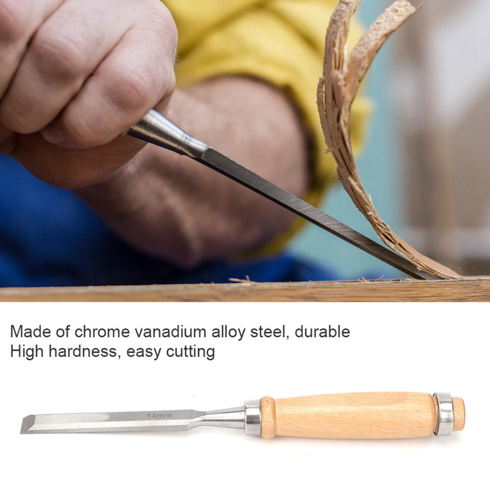 Carpenter Chisel 14mm Chrome Vanadium Steel