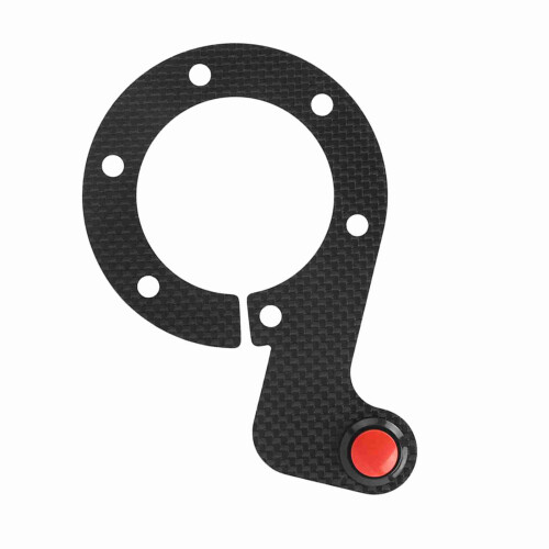 Racing Steering Wheel Horn Button Carbon Fibre
