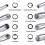 8 Different Carburetor Screwdrivers, Carburetor Adjustment Tool Set Carburetor Adjustment for 2 Cycle Engines - Pjun 2