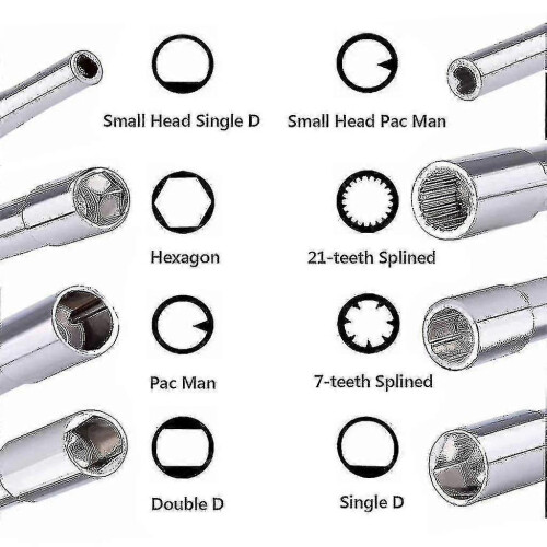 8 Different Carburetor Screwdrivers, Carburetor Adjustment Tool Set Carburetor Adjustment for 2 Cycle Engines - Pjun 1