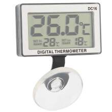 DC16 Aquarium Thermometer 150mm Submersible Includes Suction Cup for Fish Tank