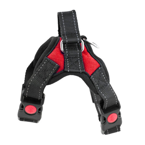 KCT (Red Harness, Extra Small (XS)) KCT No Pull Padded Dog Harnesses Red/Black/Blue 2