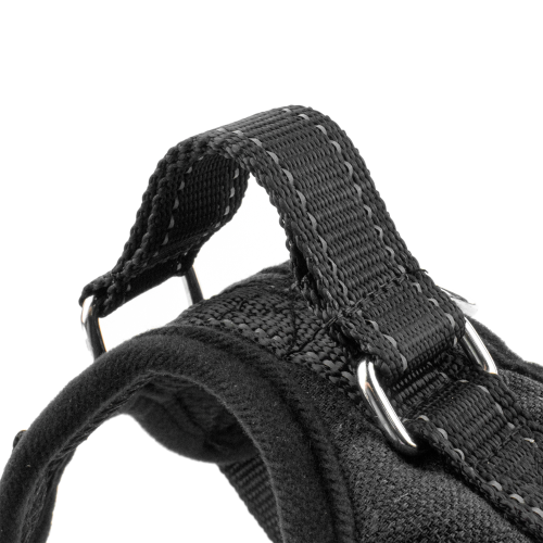 KCT (Black Harness, Extra Small (XS)) KCT No Pull Padded Dog Harnesses Red/Black/Blue 1