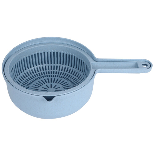 Multifunction Blue Vegetable Chopper — 473g, 29x19x9.5cm 2