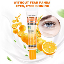2pcs 25ml Vitamin C Eye Cream for Dark Circles & Wrinkles, Moisturizing
