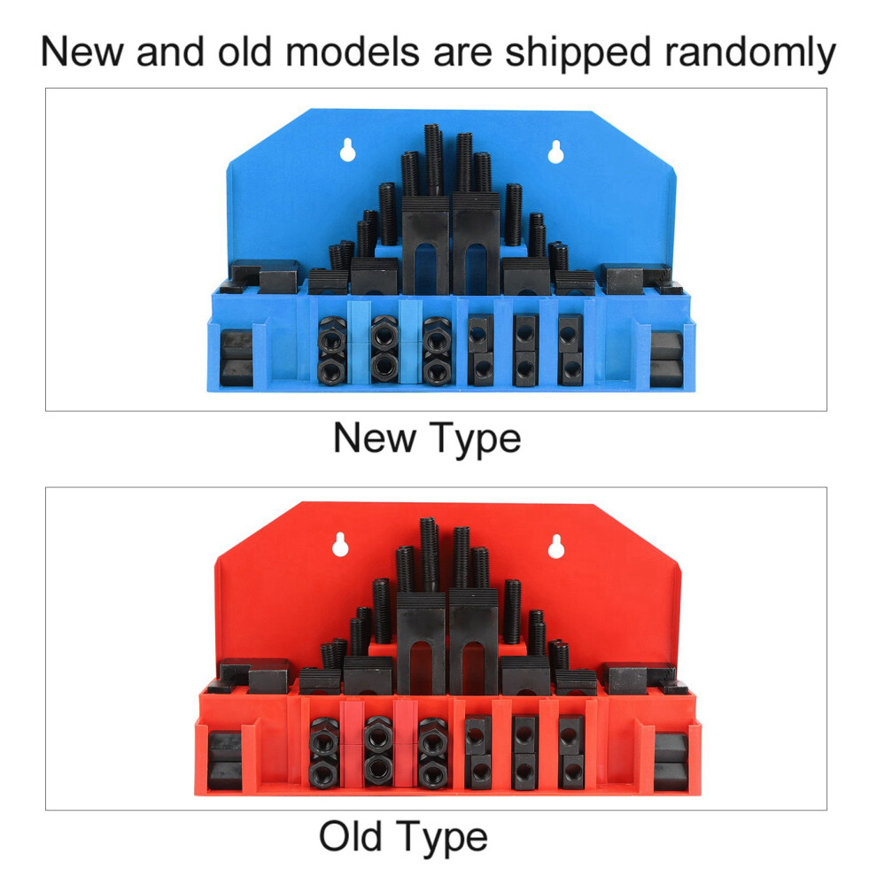 Hardened 58pcs T-Slot Clamp Kit M10