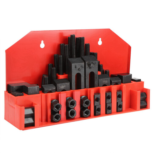 Hardened 58pcs T-Slot Clamp Kit M10 2