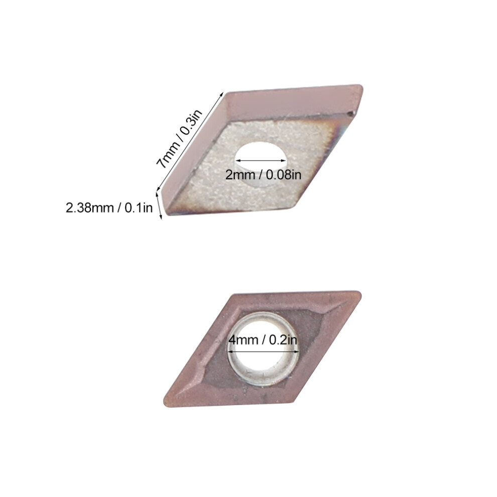 DCMT 0702 EM YBC205 Indexable Carbide Inserts