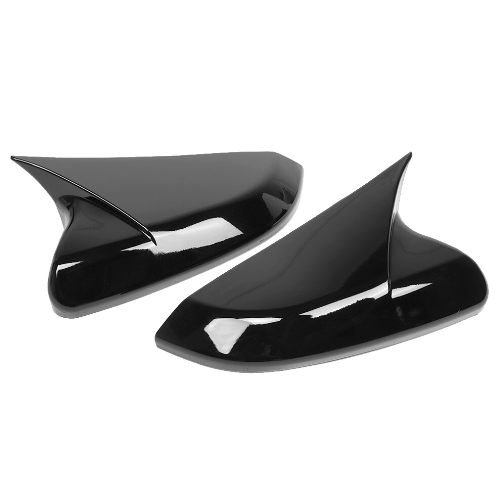 Glossy Mirror Covers Civic 2016-2020 Black 7340572519290