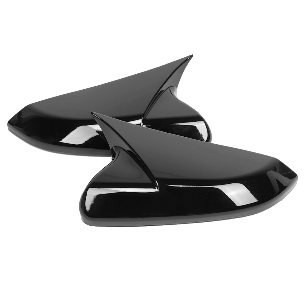 Glossy Civic Mirror Cap Cover Black 7340572484284