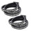 2pcs Adjustable Multilayer Rivet Leather Bracelets for Parties and Dates 2