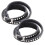 2pcs Adjustable Multilayer Rivet Leather Bracelets for Parties and Dates 7