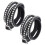 2pcs Adjustable Multilayer Rivet Leather Bracelets for Parties and Dates 10