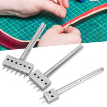 Adjustable Leather Punch Set 3PCS 8mm for Crafting Belt Making & DIY Use