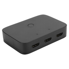 HDMI KVM Switcher Box 2 Port 4K/30Hz USB Sharing Keyboard Mouse
