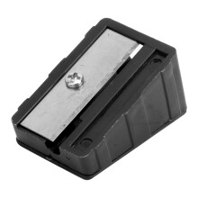 10Pcs Billiard Cue Tip Shaper Corrector Plastic Metal 110g Black
