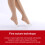 Zipper Mid Calf Compression Socks, Skin+Bronze, L/XL 5