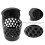 6Pcs Black Plastic Billiard Ball Drop Net Pockets, 20cm High 6