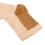 Zipper Mid Calf Compression Socks, Skin+Bronze, L/XL 12