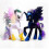 2pcs My Little Pony Princess Luna Celestia Set 1