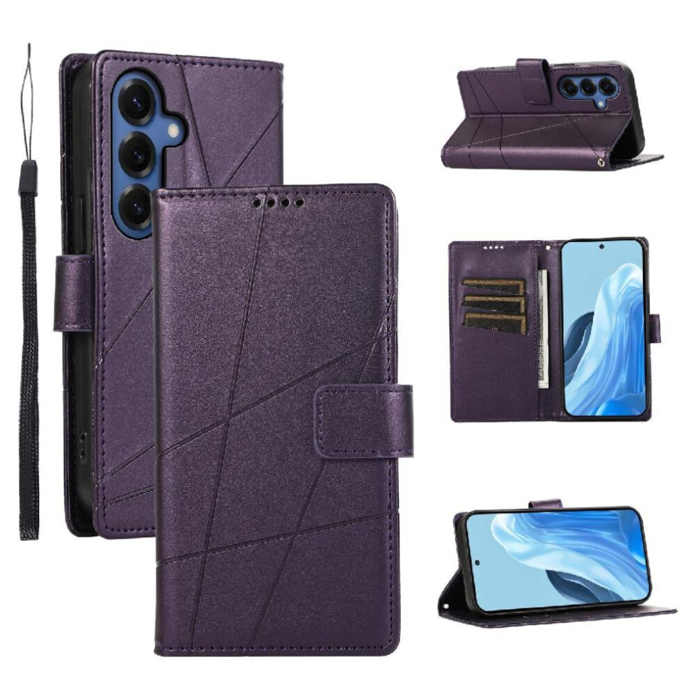 () Case For Samsung Galaxy S26 Shockproof Shock Absorbing Three Card Slots Kickstand 764563230198