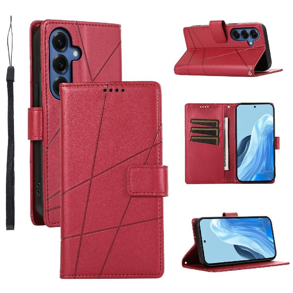 () Case For Samsung Galaxy S26 Shockproof Shock Absorbing Three Card Slots Kickstand 764563230167