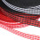 Decorative Fabric 3 Pack Plaid Ribbon Check for Xmas Gift Wrapping 12