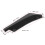 2pcs Glossy Black ABS Rear Bumper Lip Diffuser Protector Universal Car Spoiler 3