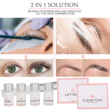 Eyelash & Brow Perming Kit with 23ml Liquid, 6-8 Weeks Curl Effect