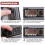 Mini Simulation Book Safe Storage Box, 18.2x11.8x5.7cm, Password Lock 4