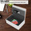 Mini Simulation Book Safe Storage Box, 18.2x11.8x5.7cm, Password Lock 6