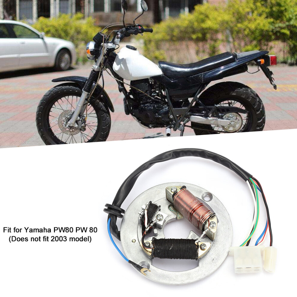 Stainless Steel Copper Ignition Magneto Stator Plate For Yamaha Pw80 Motorcycle 8721392496197