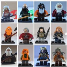 12PCS Lord Of The Rings Hobbit MiniFigures Compatible with Fit LEGO Bricks