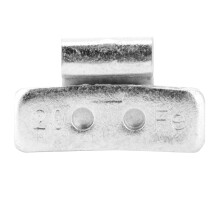 50pcs 20g P Style Wheel Weights Aluminum Alloy for Steel Wheels