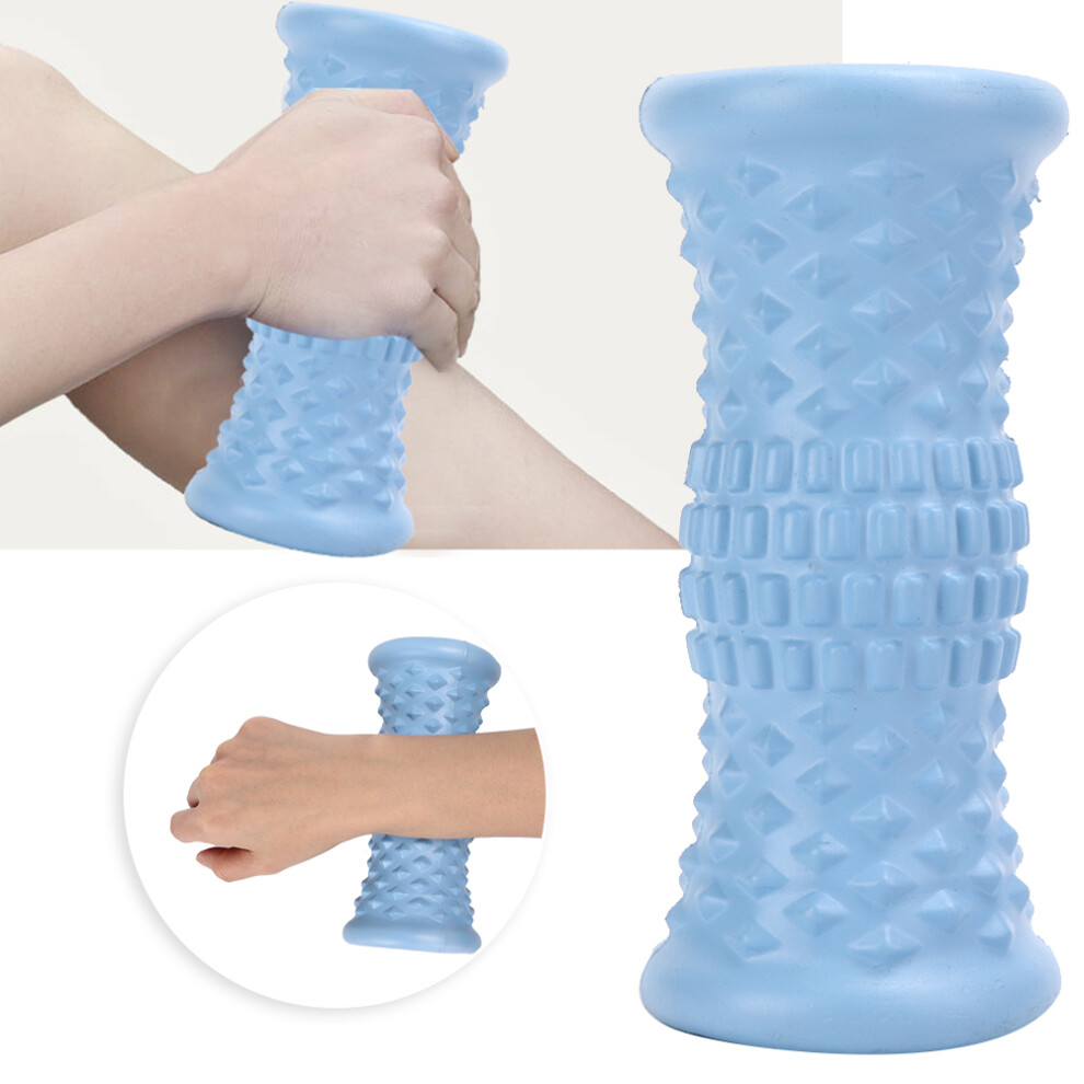 Blue Eva Foot Massage Roller 16X7cm Leg Muscle Relaxation Tool