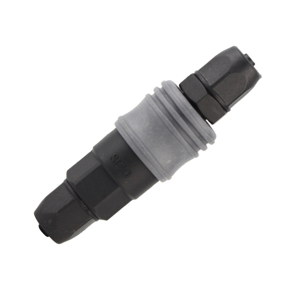10Pc Plastic Steel Quick Connectors For 8/10/12Mm Pu Pipe, Self Locking 9351392497475