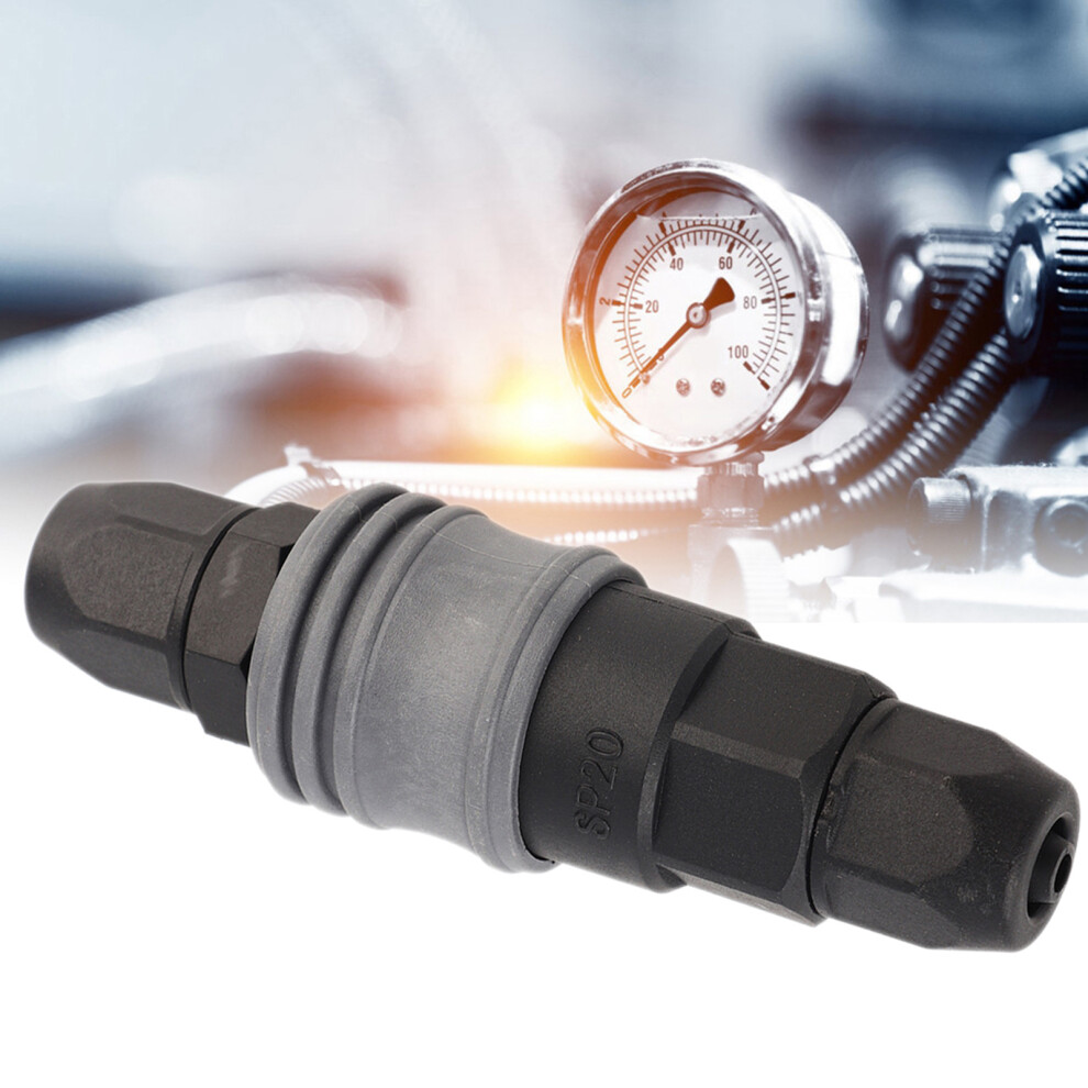 Plastic Steel Push Fit Connector 8-12mm