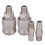 Carbon Steel Pneumatic Coupler 2 Sets 1