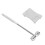 All Steel Dual Head Multi-Function Hammer, 34x165mm Non-Slip Handle 6