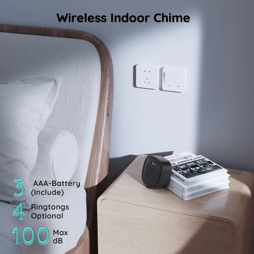 BOIFUN WiFi Video Doorbell Camera Wireless UK 1